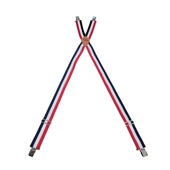 Vintage Popular Mechanics Patriotic‎ Suspenders NEW - Picture 2 of 5